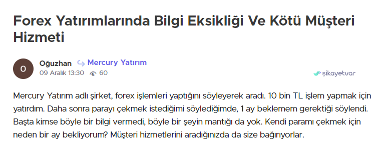 mercury yatırım yorumlar
