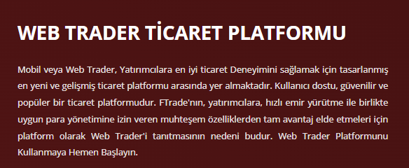 ftrade platform