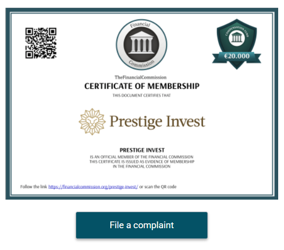 prestige invest finance lisans