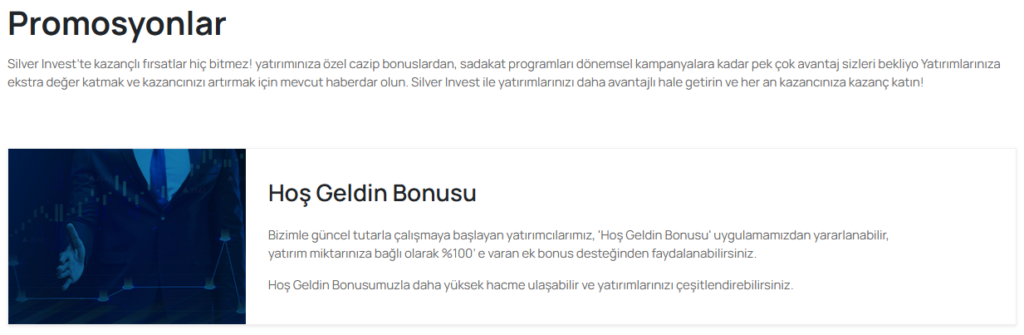 silver invest bonus