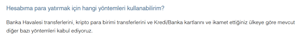 cb trader ödeme yöntemleri