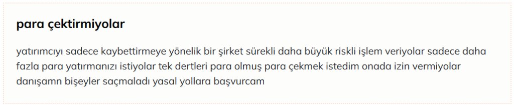 mexem kripto şikayet
