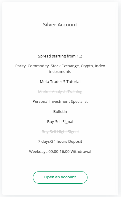 gord global trade hesap türleri