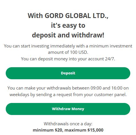 gord global trade ödeme yöntemleri