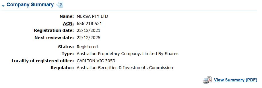meksa investment lisans