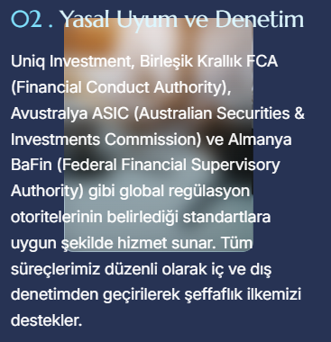 uniq investment lisans