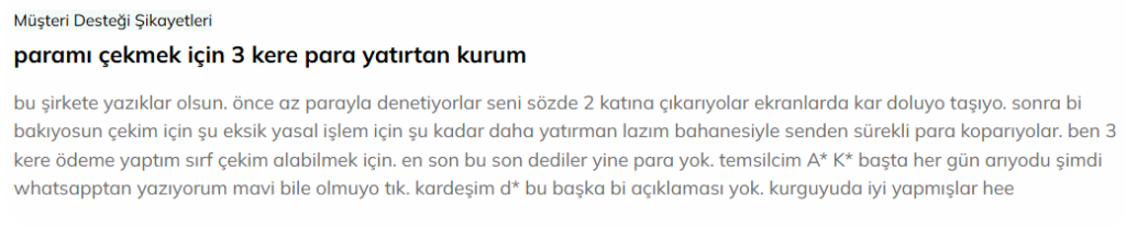 win financial fx şikayet