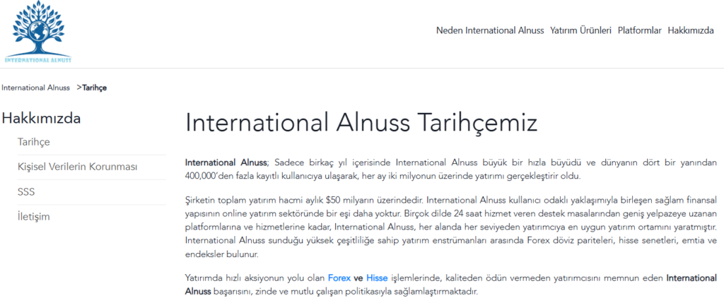 international alnuss