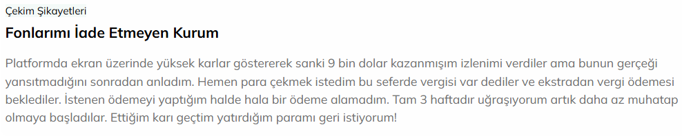 xbn capital şikayet