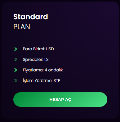 fxplus hesap türleri