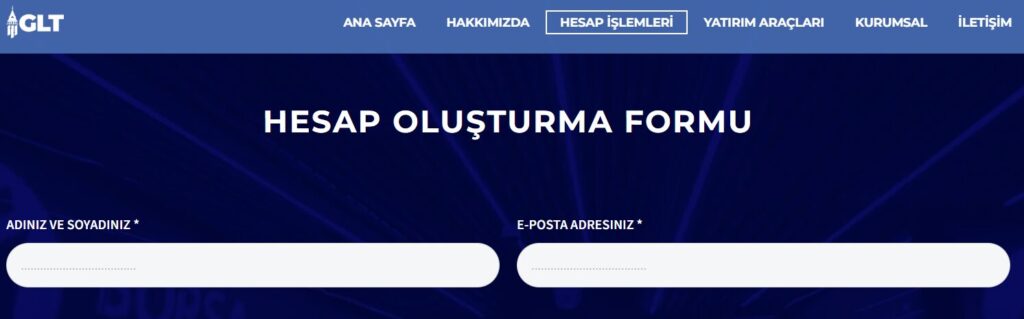 glt hesap türleri