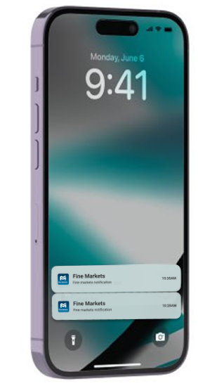 fine markets platform