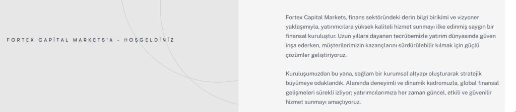 fortex capital markets