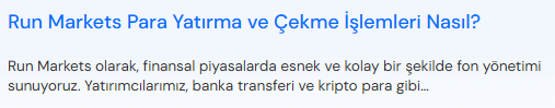 run markets ödeme yöntemleri