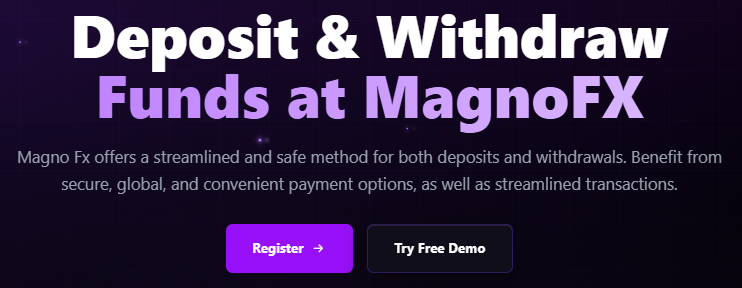 magnofx ödeme yöntemleri