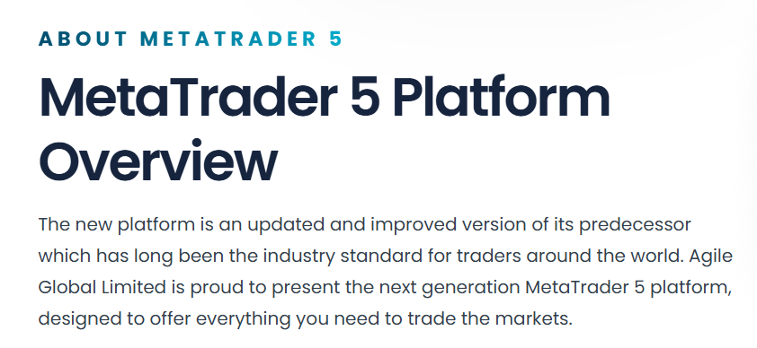 agile global limited platform