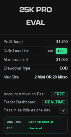lucid trading hesap türleri