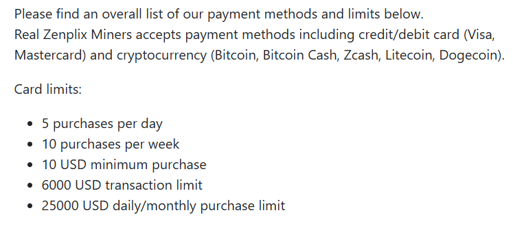 real zenplix miners ödeme yöntemleri
